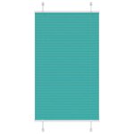 vidaXL Store plissé vert pétrole 75x150 cm largeur du tissu 74 4 cm