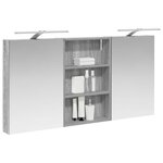 vidaXL Ensemble de Meubles de Salle de Bain 3 Pièces 120 x 10 5 x 60 5 cm