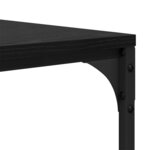 vidaXL Table basse Chêne noir 100 x 50 x 35 cm Bois d'ingénierie