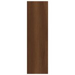 vidaXL Étagère murale Chêne marron 75x16x55 cm Bois d'ingénierie