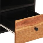 vidaXL Meuble TV 100x33x46 cm bois d'acacia solide