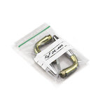 Sachet zip 50  recyclé à bandes blanches 60 microns raja 20x20 cm (lot de 1000)