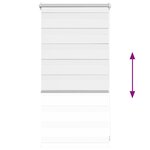 vidaXL Store 40 x 100 cm Blanc