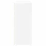 vidaXL Buffet blanc 60x30x75 cm bois d'ingénierie