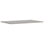 vidaXL Étagères murales 4 Pièces sonoma gris 80x50x1 5 cm bois ingénierie