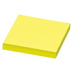 Notes repositionnables néon 75 x 75 mm - maxiburo - lot de 12