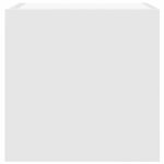vidaXL Meubles TV muraux 4 Pièces Blanc 30 5x30x30 cm