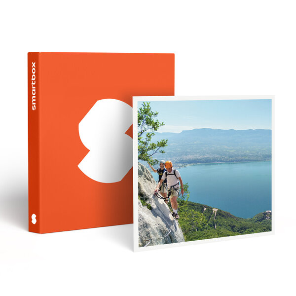 SMARTBOX - Coffret Cadeau Parcours via ferrata de la Dent du Chat près d'Annecy pour 2 débutants - Sport & Aventure