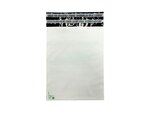 100 Enveloppes plastique Aller Retour 60 microns N°2 - 320×410mm
