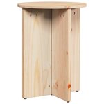 vidaXL Table basse 2 Pièces Naturel 41 5 x 41 5 x 41 cm