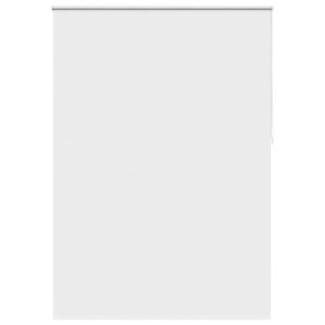 vidaXL Store enrouleur occultant 144 4 x 230 cm largeur du tissu 140 cm blanc