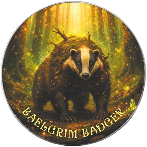 Monnaie BAELGRIM BADGER Forest Totems III 1 Oz Argent 1$ USA 2026