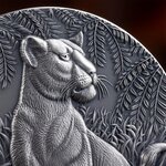 Pièce de monnaie en Argent 2000 Francs g 62.2 (2 oz) Millésime 2024 Circle of Life GRACE OF LIONESS