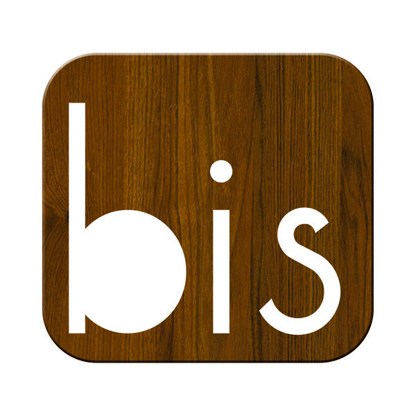 Numéro BIS-Numéro adhésif pour boîtes aux lettres - Vinyle épais texturé, hauteur 50 mm - Bois Miel