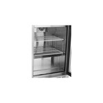 Mini congélateur professionnel tropicalisé à roulettes - 145 l - atosa - r290 - inox1145605pleine x635x825mm