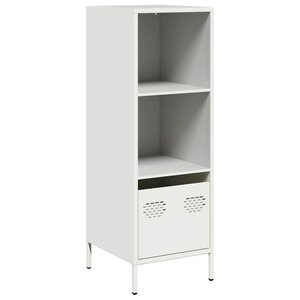 vidaXL Buffet haut blanc 35x39x103 5 cm acier