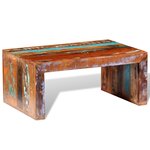 vidaXL Table basse Bois recyclé
