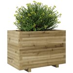 vidaXL Jardinière 70x40x49 5 cm bois de pin imprégné