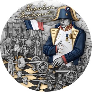 Pièce de monnaie en Argent 5 Dollars g 62.2 (2 oz) Millésime 2025 Visionaries in History NAPOLEON BONAPARTE