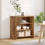 vidaXL Buffet Marron 70 x 41 x 75 cm Bois d'ingénierie