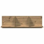 vidaXL Armoire murale 100x16 5x30 cm chêne artisanal bois d'ingénierie