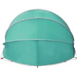 vidaXL Dôme de tente de piscine Vert 538 x 440 x 204 cm