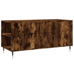 vidaXL Table basse chêne fumé 102x44 5x50 cm bois d'ingénierie
