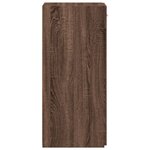 vidaXL Buffet chêne marron 30x42 5x93 cm bois d'ingénierie