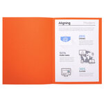 Paquet De 100 Chemises Forever® 220 100  Recyclé - 24x32cm - Orange - X 5 - Exacompta