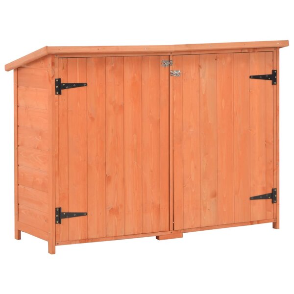 vidaXL Abri de stockage de jardin 120x50x91 cm Bois