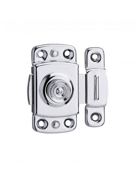 THIRARD - Verrou pour porte d'ameublement  30mm  laiton chromé