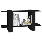 vidaXL Bibliothèque Noir 100x30x51 cm bois d'ingénierie