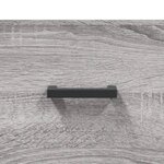 vidaXL Buffet sonoma gris 100x36x60 cm bois d'ingénierie