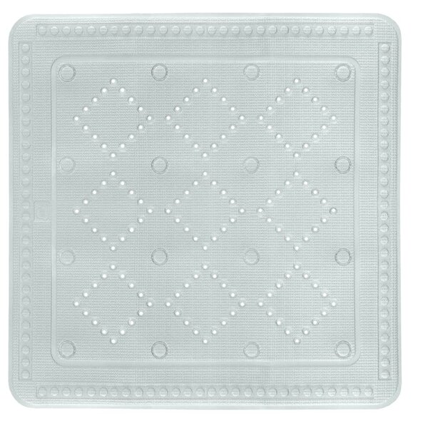 Kleine Wolke Tapis de bain antidérapant Arosa 55x55 cm Gris