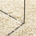 vidaXL Tapis shaggy PAMPLONA poils longs moderne doré 120x120 cm