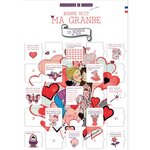 Calendrier bisous bonne nuit ma grande