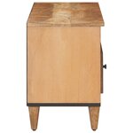vidaXL Armoires de rangement avec tiroir Marron 100 x 33 5 x 46 cm