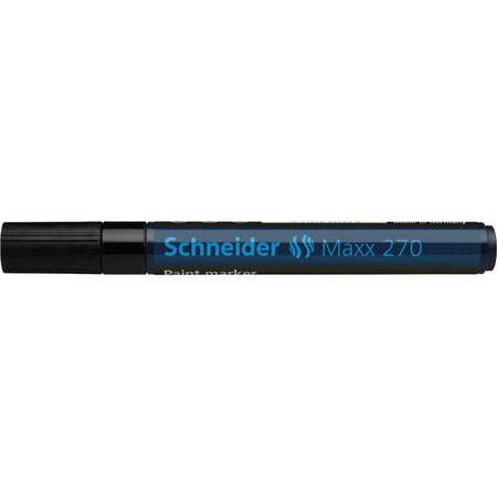Marqueur peinture Maxx 270 Pte Ogive 2-3 mm noir SCHNEIDER