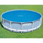 Intex Couverture solaire de piscine ronde 549 cm 29025