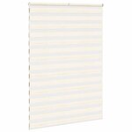 vidaXL Store zèbre beige marbré largeur du tissu 155 9 cm polyester