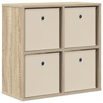 vidaXL Buffet Chêne Sonoma 59 5 x 27 x 57 cm