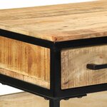 vidaXL Bureau d'écriture avec tiroir Marron 100 x 50 x 75 cm
