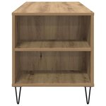 vidaXL Table basse avec tiroir Chêne artisanal 102 x 44 5 x 50 cm