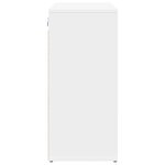 vidaXL Cabinet à chaussures Blanc 103x30x51 cm Bois d'ingénierie
