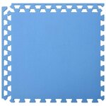 vidaXL Tapis de sol de piscine 6 Pièces Bleu 2 16 ㎡ Mousse EVA