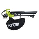 RYOBI Souffleur aspiro-broyeur 18V 5Ah 2 en 1 - 201 Km/h - RBV1850