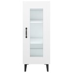 vidaXL Buffet Blanc 34 5x34x90 cm Bois d'ingénierie