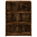 vidaXL Buffet chêne fumé 70x41x93 cm bois d'ingénierie