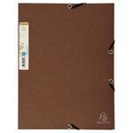 Chemise 3 Rabats À Élastique Carte Recyclée 380g/m2 Forever - A4 - Couleurs Assorties - X 25 - Exacompta