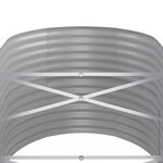 vidaXL Lit surélevé de jardin Acier enduit de poudre Anthracite